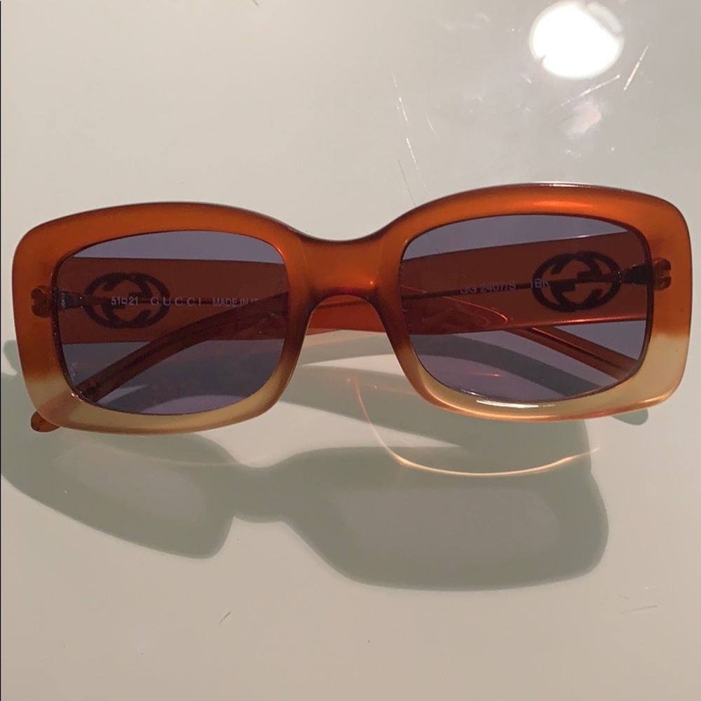 Authentic Gucci Two-Toned Sunglasses